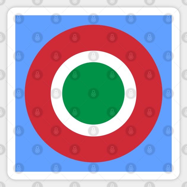 Italian Air Force Roundel Sticker by Lyvershop